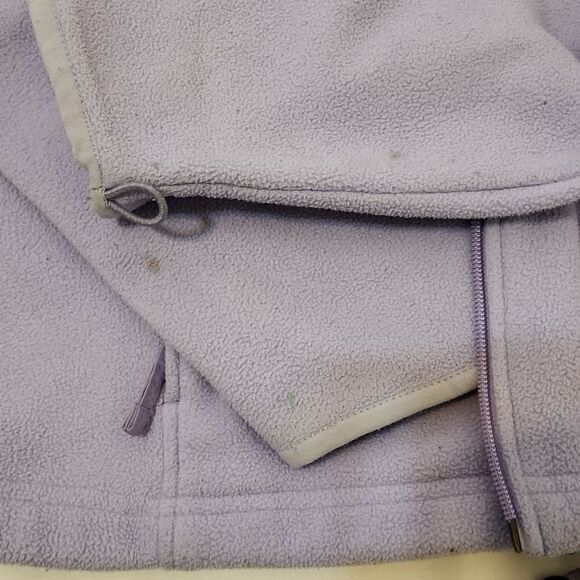 L.L. Bean Women's Size M Softshell Jacket  Full Zip Front Lilac Nylon/Spandex - Picture 9 of 9